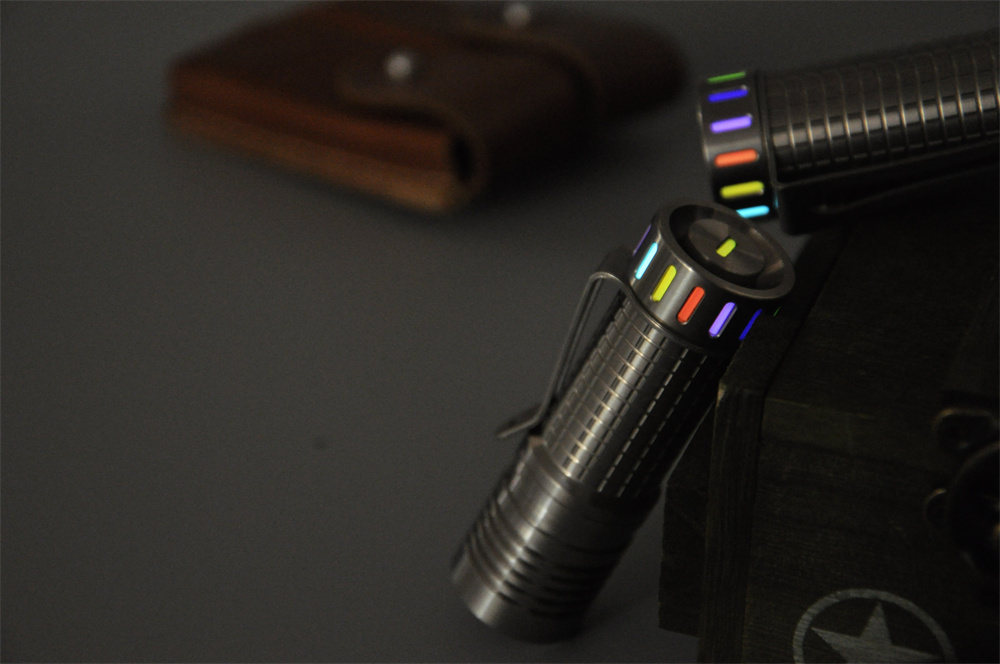 Maeerxu XT3 Titanium 18350 3500LM EDC flashlight - maeerxu