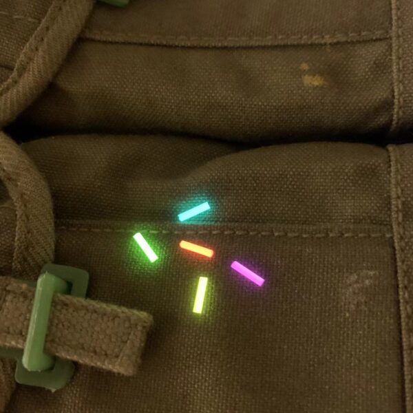 It is not a tritium tube, it is a light-emitting tube. size:1.5*6  15pcs color random.